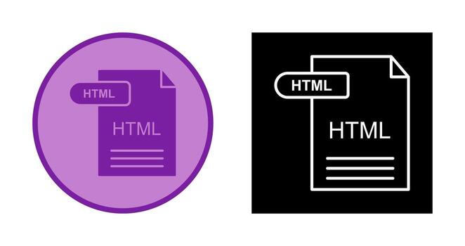 HTML Vector Icon