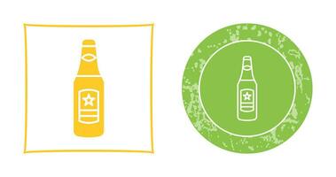 Beer Bottle Vector Icon