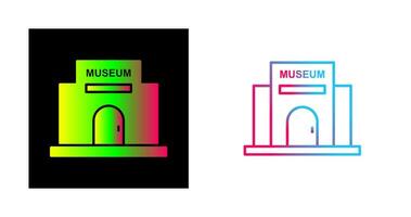 Museum Building Vector Icon