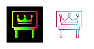 Crown Exhibit Vector Icon