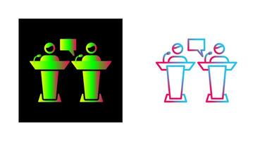 Debate Vector Icon