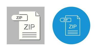 ZIP Vector Icon