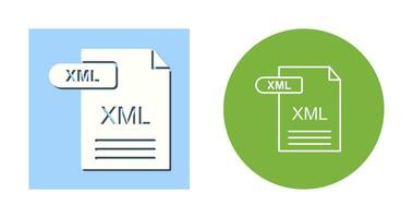 XML Vector Icon