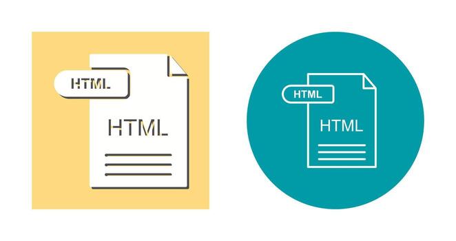 HTML Vector Icon