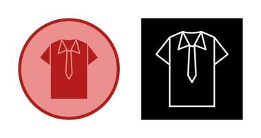 Shirt and Tie Vector Icon