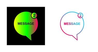 Message Bubbles Vector Icon