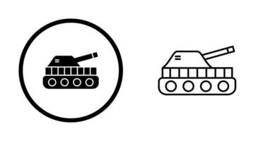 icono de vector de tanque