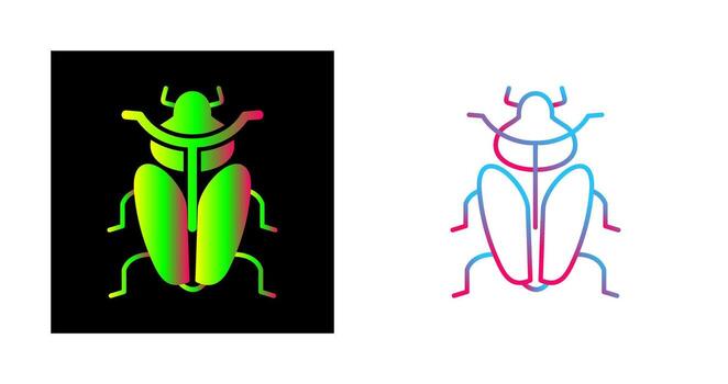 icono de vector de insecto