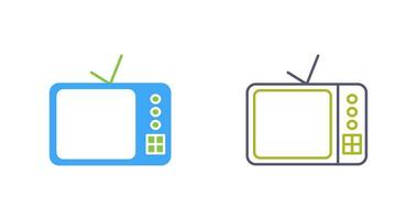 TV Set Vector Icon