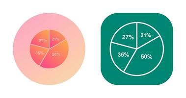 Pie Chart Vector Icon