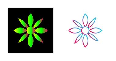 icono de vector de flor