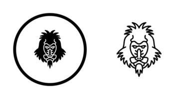 Mandrill Vector Icon