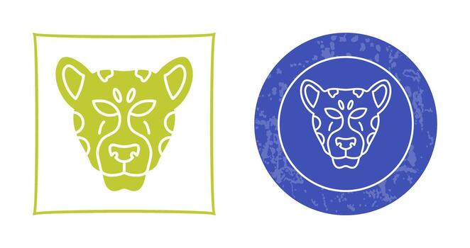 leopard Vector Icon