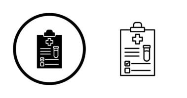 Medical Report Vector Icon