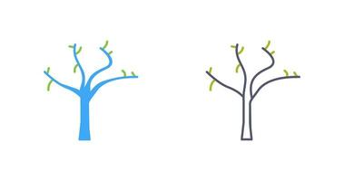 Tree with no Leaves Vector Icon