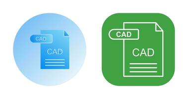 icono de vector de cad