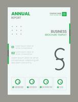 Annual Report Templet vector