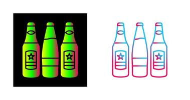 Beer Bottles Vector Icon