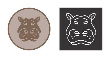 Hippo Vector Icon