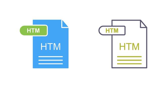 icono de vector de html