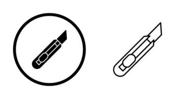 Stationery Knife Vector Icon