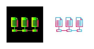 Network Files Vector Icon