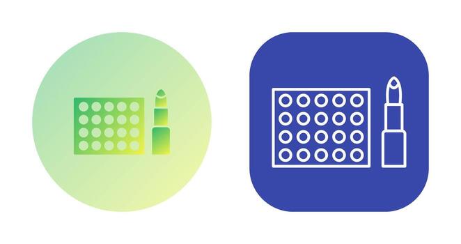 icono de vector de maquillaje