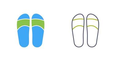 Slippers Vector Icon