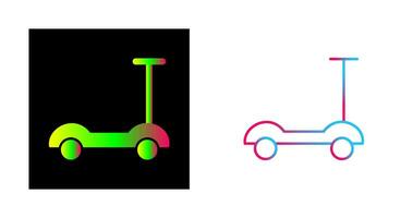 icono de vector de scooter