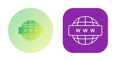 World Wide Web Vector Icon