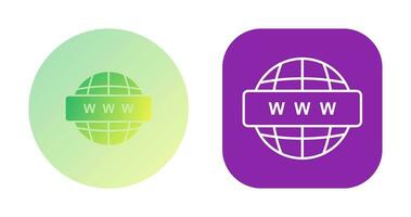 World Wide Web Vector Icon