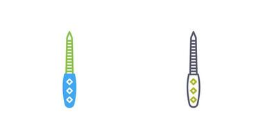 Nail File Vector Icon