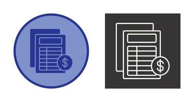 Invoice Vector Icon