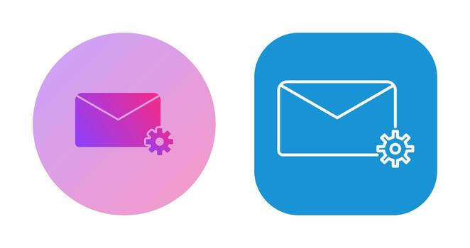 Message Settings Vector Icon