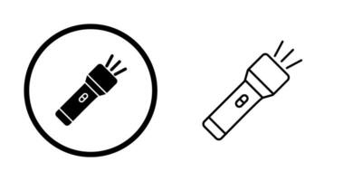 Flashlight Vector Icon