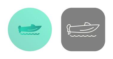 Speed Boat Vector Icon