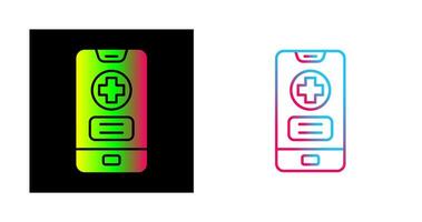 Medical app Vector Icon