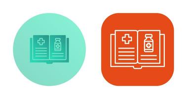 Medical Book Vector Icon