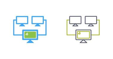 Connected Systems Vector Icon