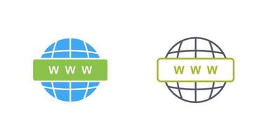 World Wide Web Vector Icon