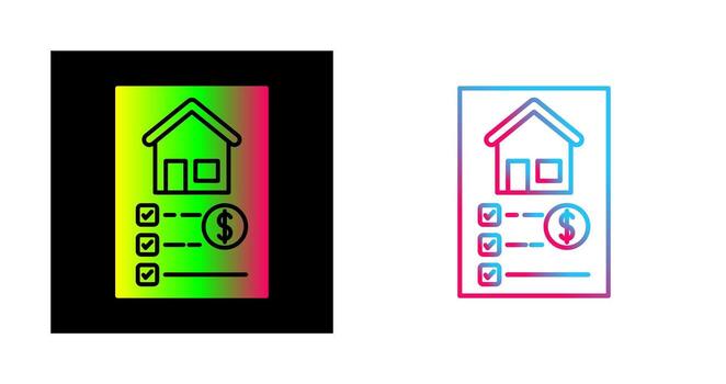 icono de vector de lista