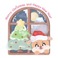 A Reindeer's Christmas Wish png