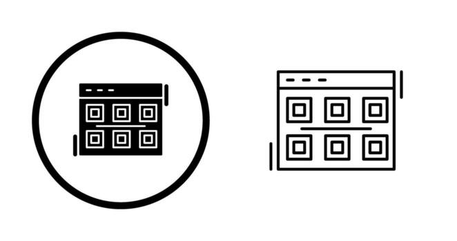 Layout Vector Icon