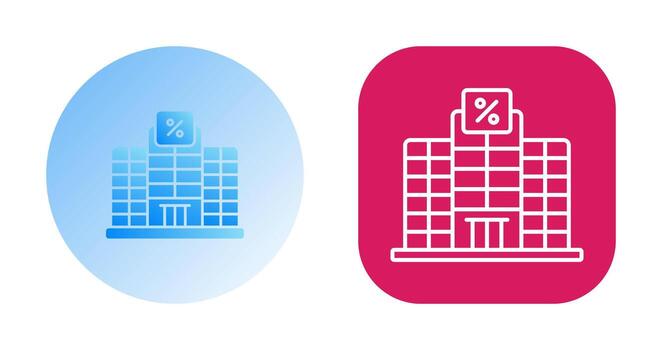 icono de vector de edificio