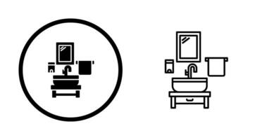 Washbasin Vector Icon