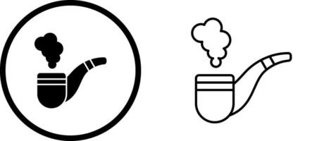 Smoke Pipe Vector Icon