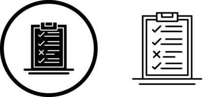 Delivery List Vector Icon