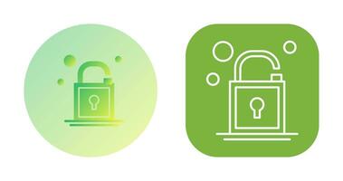 Open Lock Vector Icon