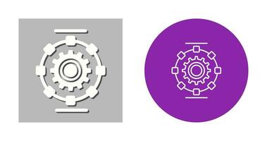 Automated Process Vector Icon