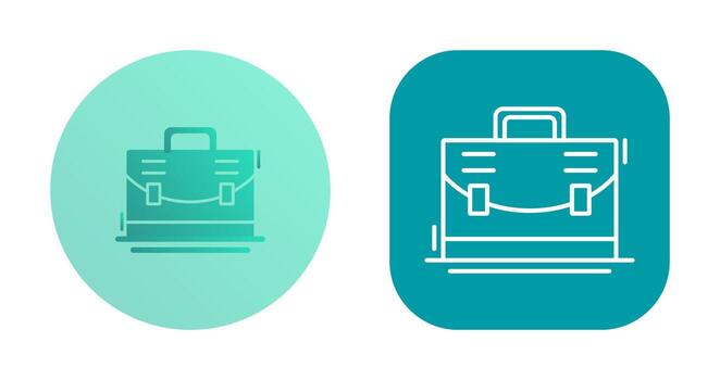 icono de vector de maletín